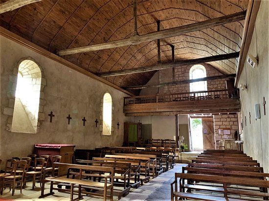 l'église Saint-Vincent d'Antogny-le-Tillac